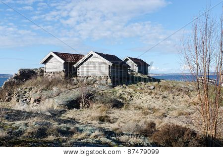 Three Old Boat House