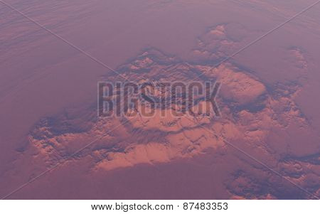 Mars Scientific illustration