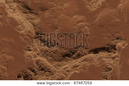 Mars surface