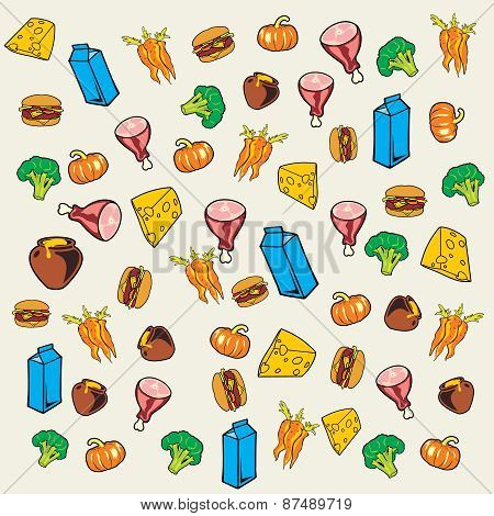 Food background