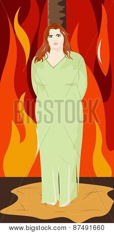The Witch At The Fire