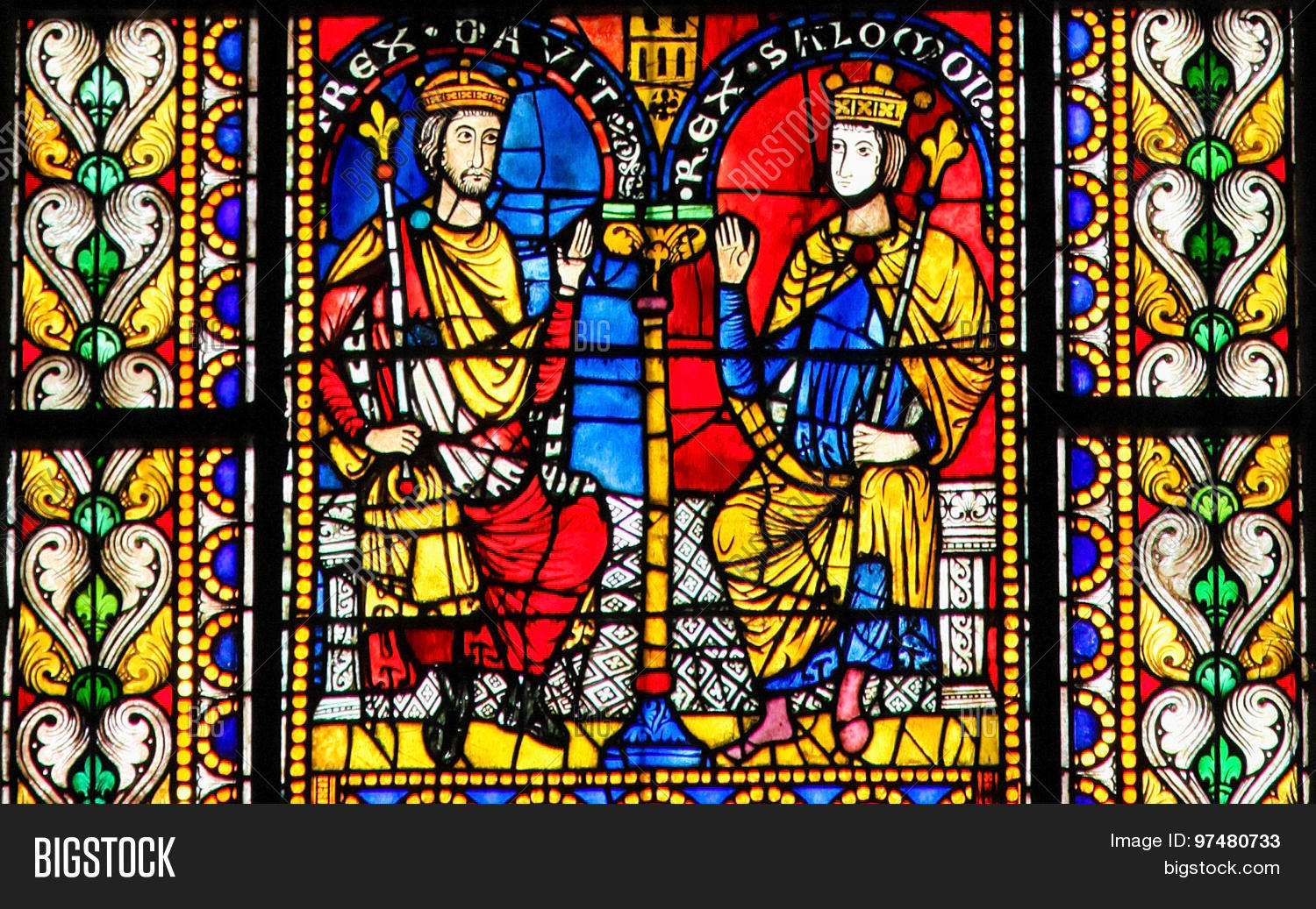 Stained Glass King Image & Photo (Free Trial) Bigstock