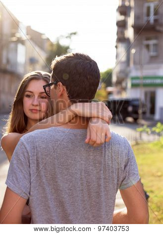 She is upset because of communication with your loved one