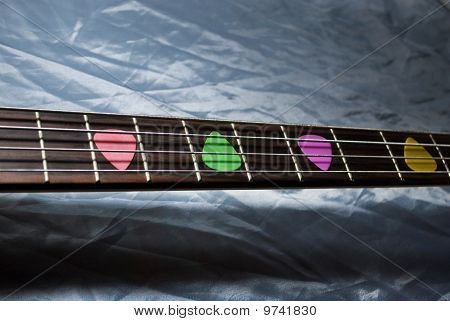 กีต้าร์ fretboard