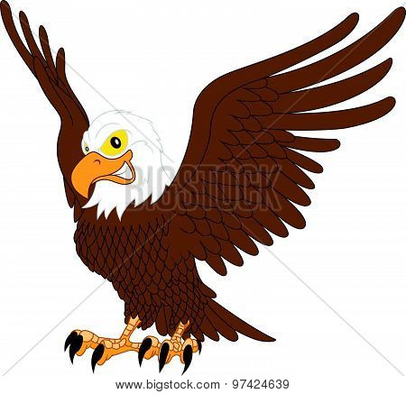 Eagle Mascot Vector