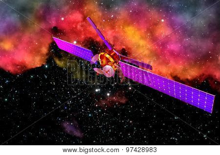 3D Model Of An Artificial Satellite Of The Earth