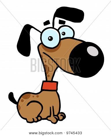 Chien Cartoon Charactrer