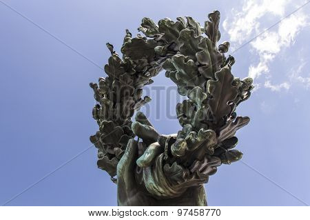 Bavaria Statue At Theresenwiese In Munich, 2015