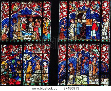 Stained Glass - New Testament Scenes