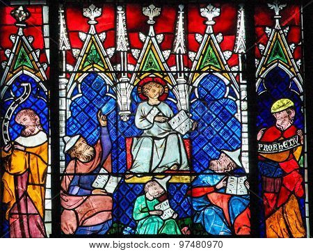 Stained Glass - Christ Among The Doctors