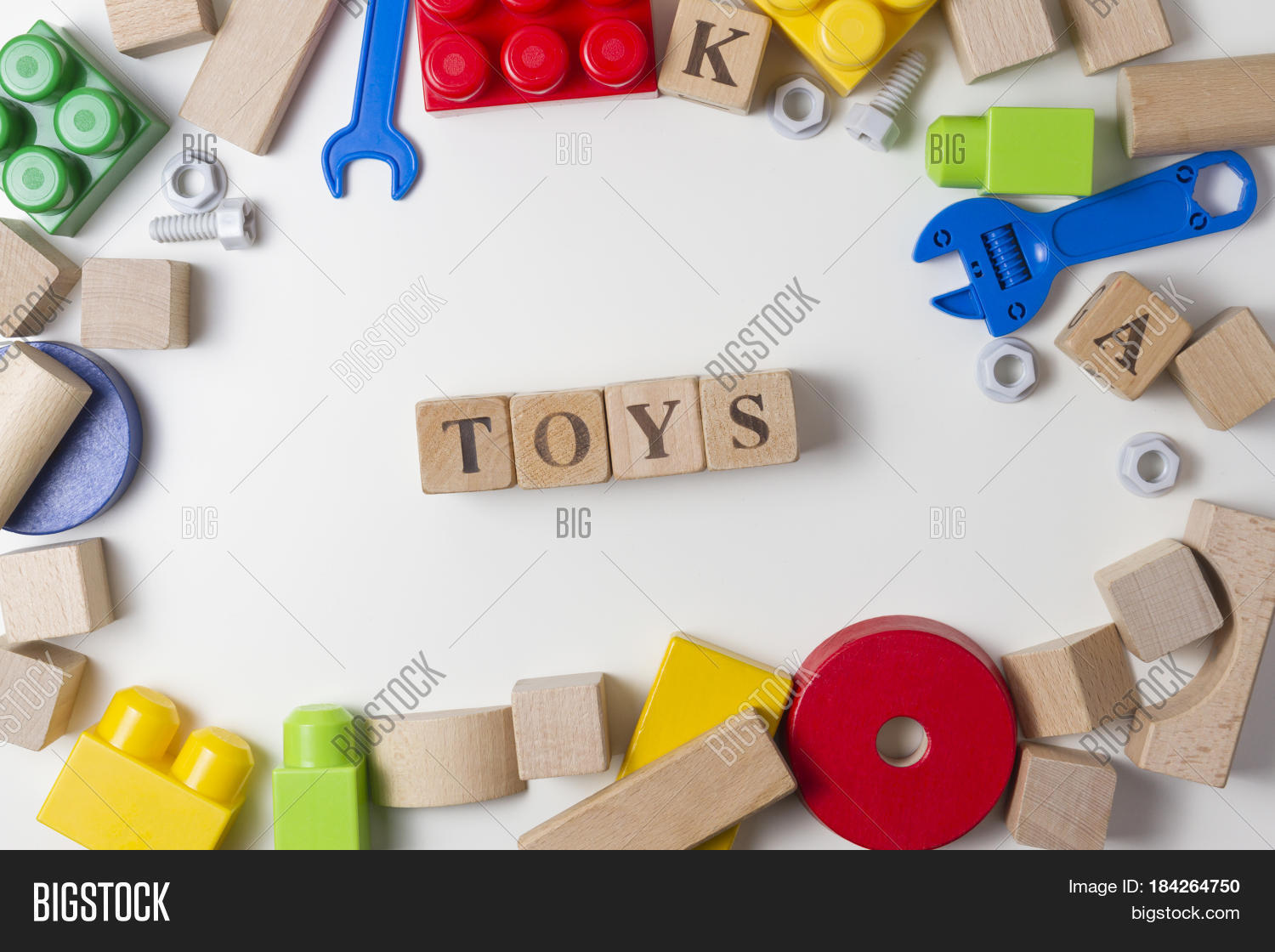 Toys Word Written Image & Photo (Free Trial) Bigstock