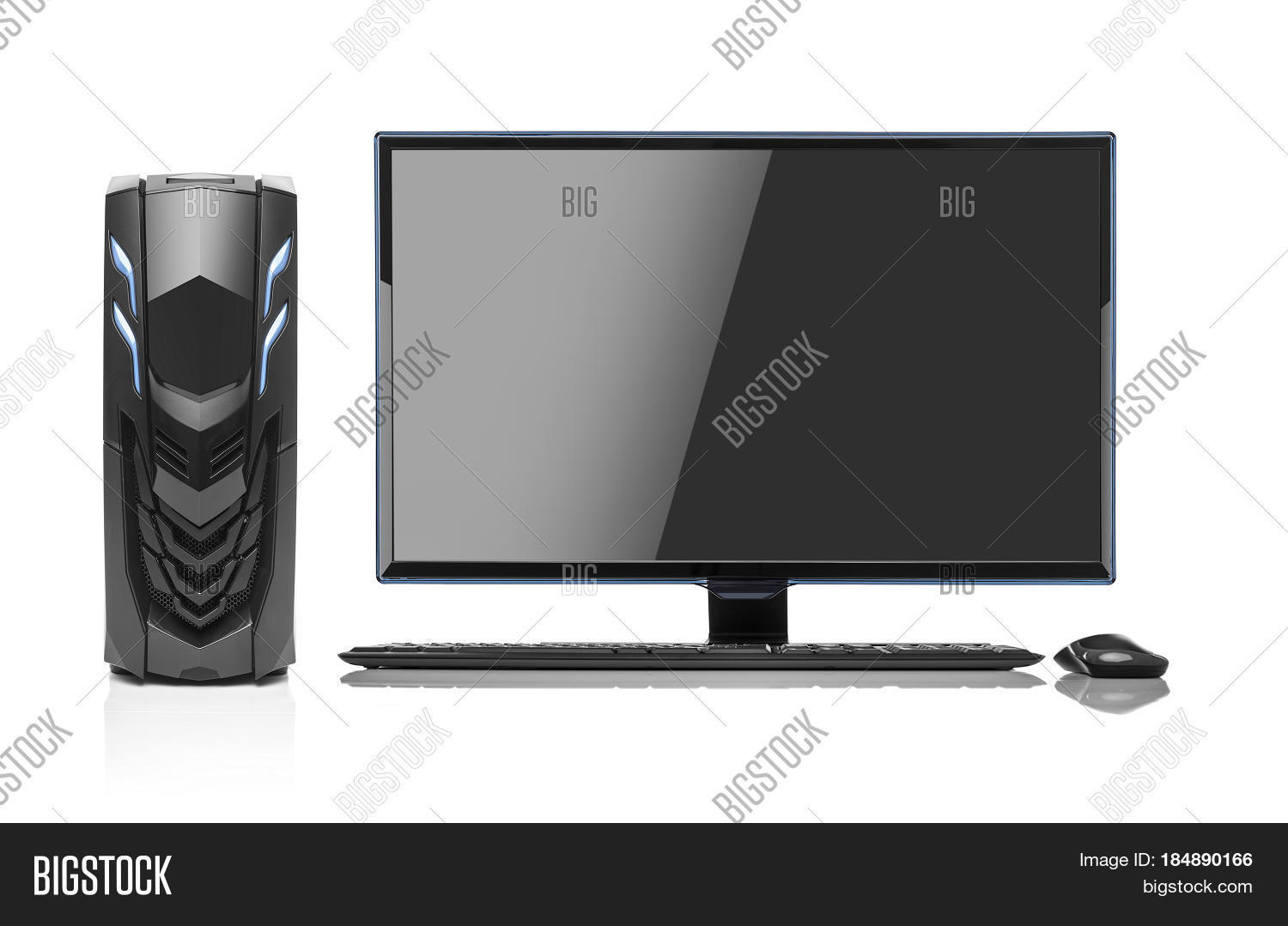 Modern Desktop PC. Image & Photo (Free Trial) | Bigstock