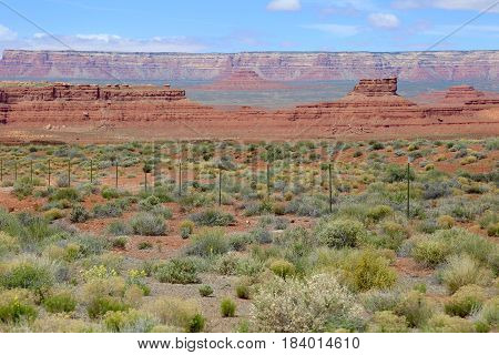 Valley of the Gods in Blanding, Utah