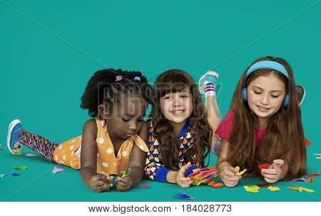 Little Children Art And Craft Paper
