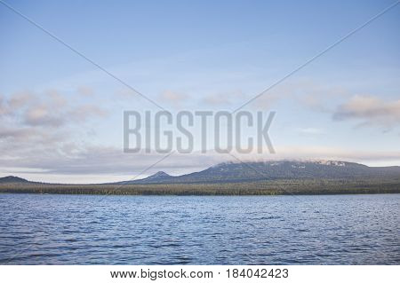 Lake Zyuratkul. Ural. Russia