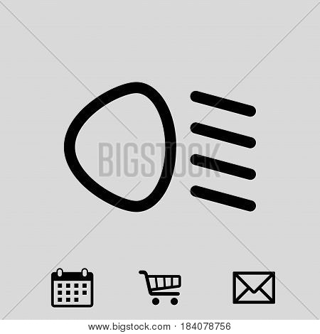 icon stock vector illustration flat design style