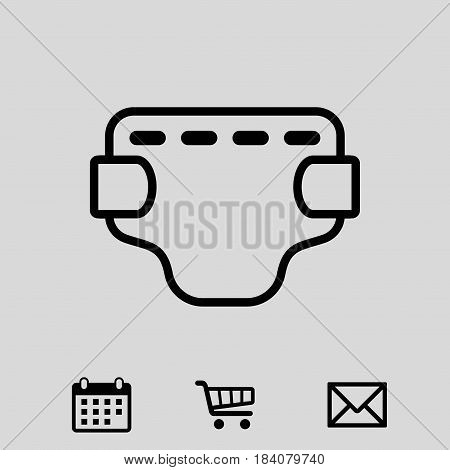 icon stock vector illustration flat design style