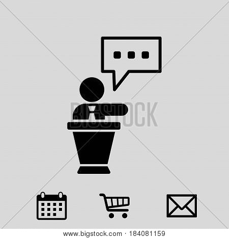 icon stock vector illustration flat design style