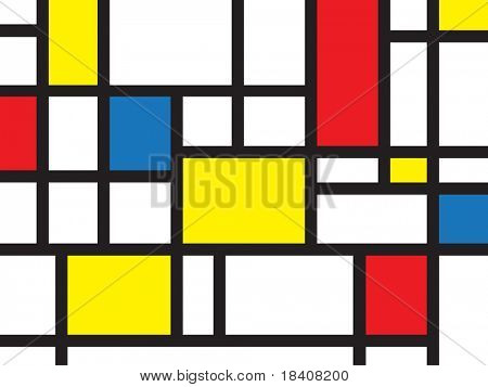 สี่เหลี่ยมสีสันสดใส ออกแบบ