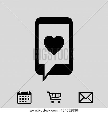 icon stock vector illustration flat design style
