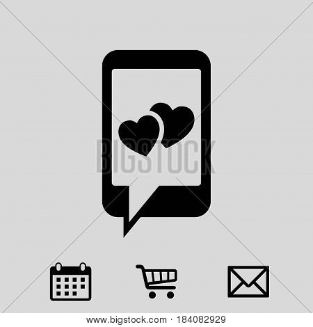icon stock vector illustration flat design style