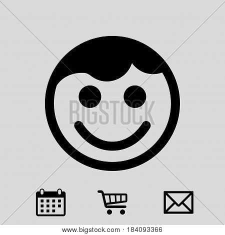icon stock vector illustration flat design style