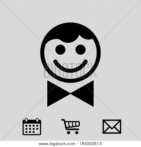 icon stock vector illustration flat design style