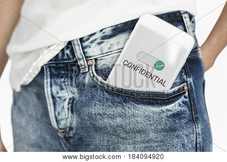 Confidential Personal Privacy Quiet Trusty
