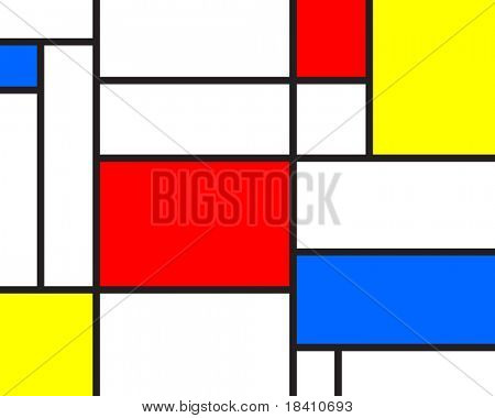 สี่เหลี่ยมสีสันสดใส ออกแบบ