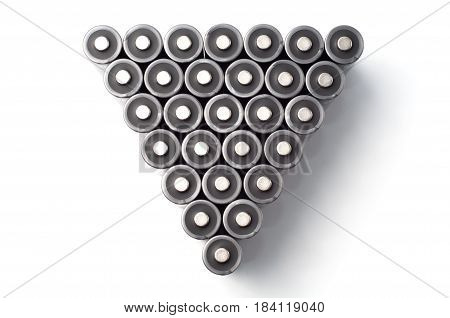 Rechargeable nickel metal hydride type AA batteries