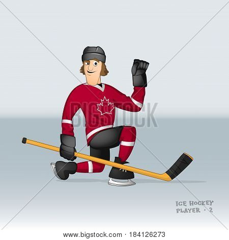 Canadian Ice Hockey Player