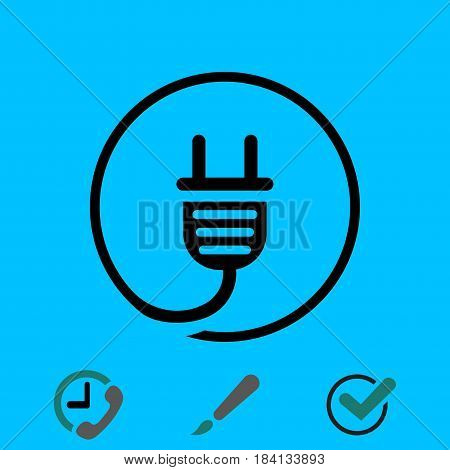 icon stock vector illustration flat design style