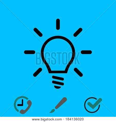 icon stock vector illustration flat design style
