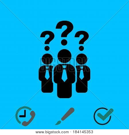icon stock vector illustration flat design style