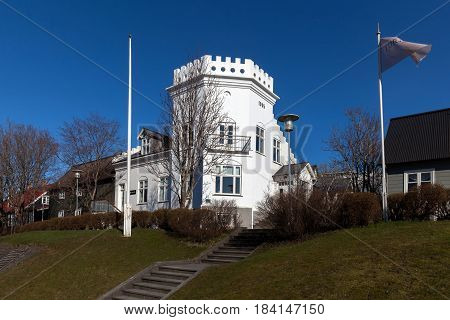 Gimli Building In Reykjavik, Iceland.