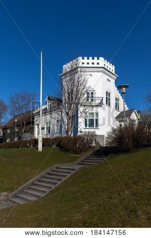 Gimli Building In Reykjavik, Iceland.