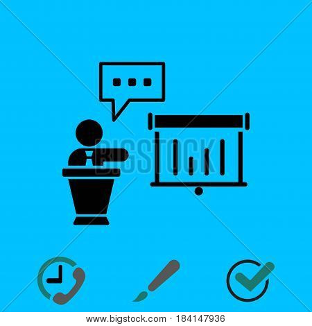 icon stock vector illustration flat design style