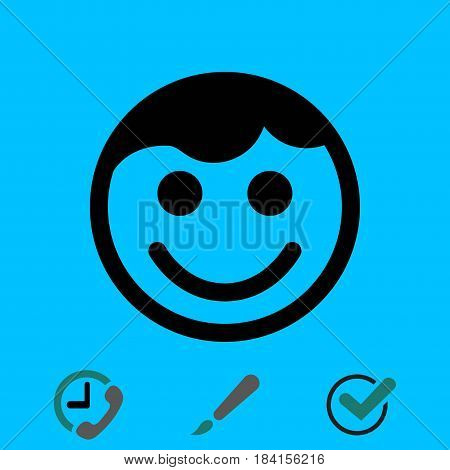 icon stock vector illustration flat design style