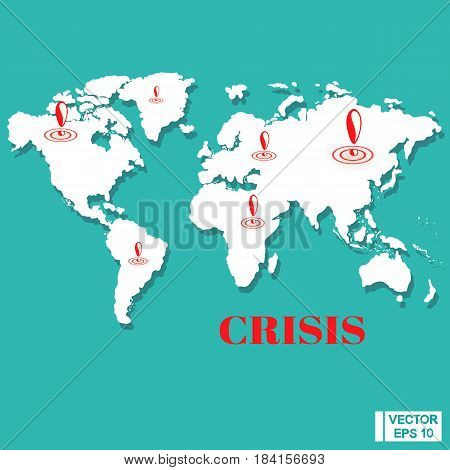 Crisis On The World Map.