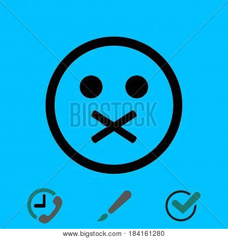 icon stock vector illustration flat design style