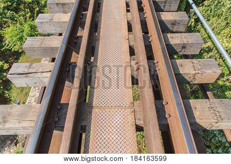 Death Railway Old Railway At Hellfire Pass Kanchanaburi Thailand