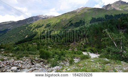 In The Foothills Of Mount Elbrus