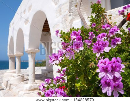 Small Church In Paros