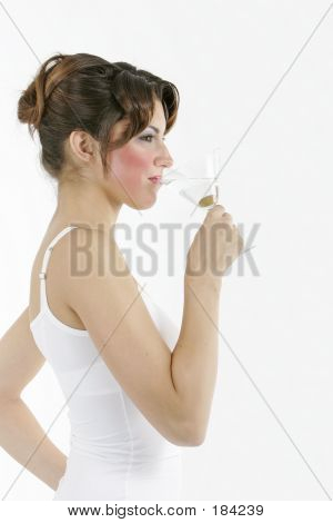 セクシーな健康的な女性