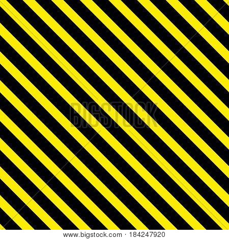 Background with a slanted diagonal stripes lines. Yellow and black color. Vector illustration. Geometric background print on paperfabric gift wrap packaging bedding lining apparel