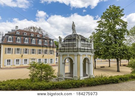 Facade Of Wilhelmsbad In Hanau