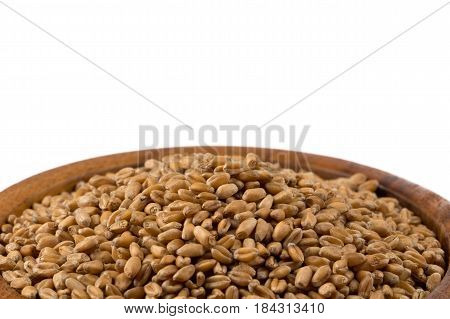 Wheat Grain In Bowl