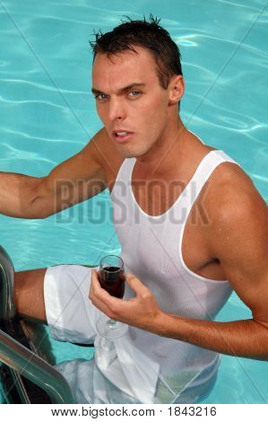 Party am Pool
