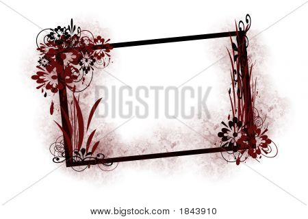Cornice floreale