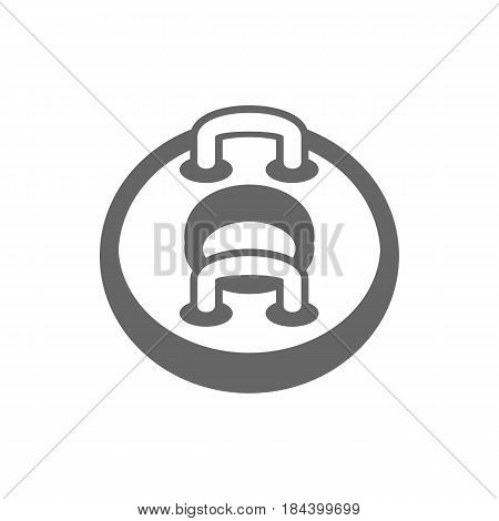 Towable Water Tube Inflatble Boat Floating Raft outline vector icon. Beach. Summer. Summertime. Holiday. Vacation ride water sport eps 10